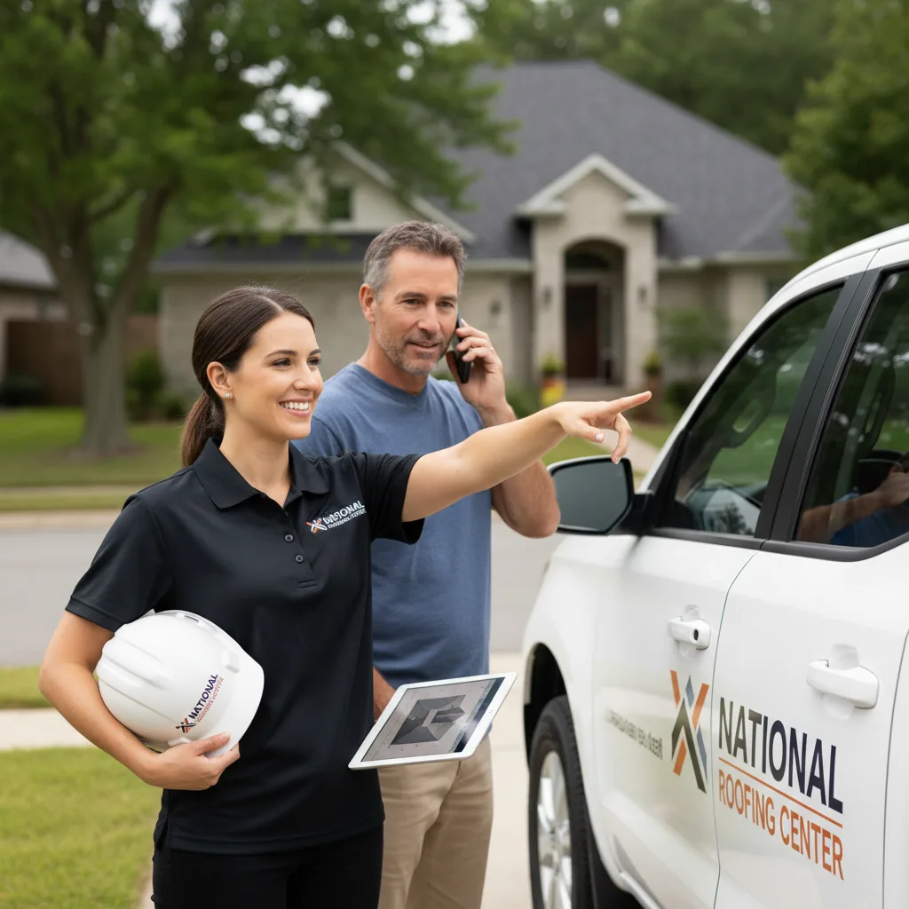 National Roofing Center customer support in Oakwood